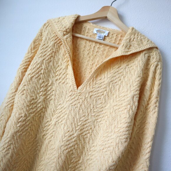 Talbots Sweaters - Talbots Knit Sweater with Sailor Collar | L